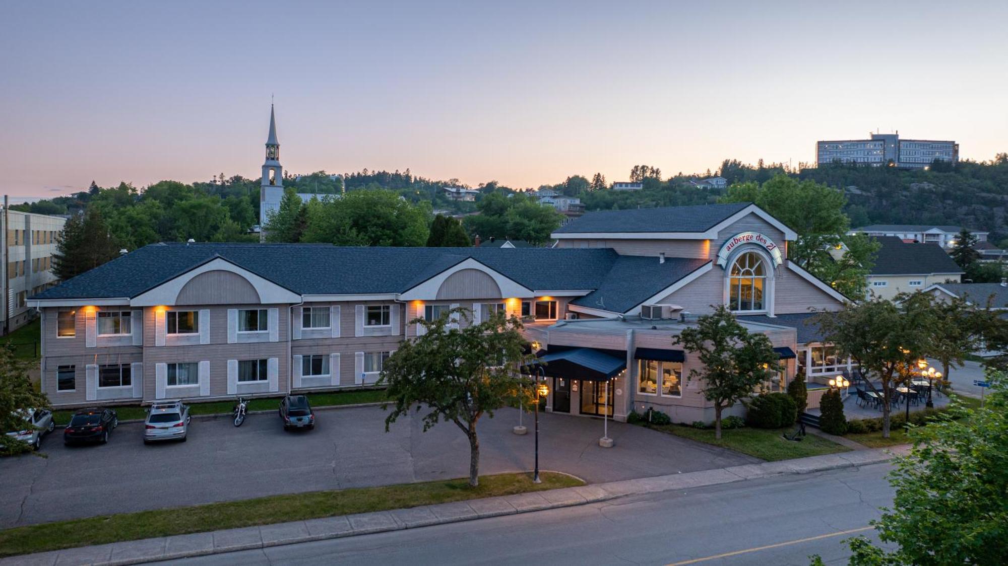 Auberge Des 21 La Baie Eksteriør bilde